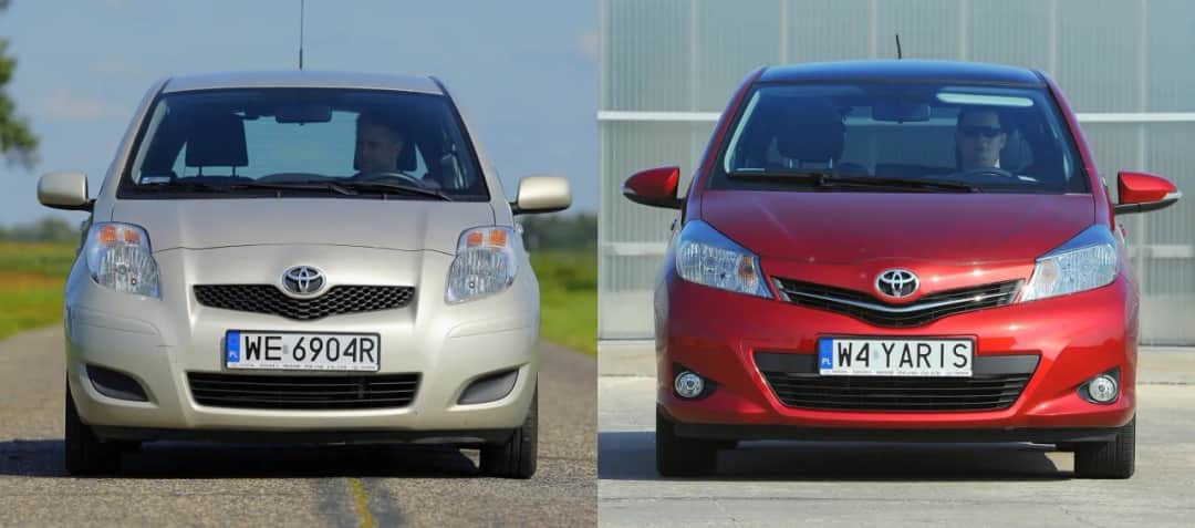 Toyota Yaris ile koni - porównanie mocy silników różnych modeli