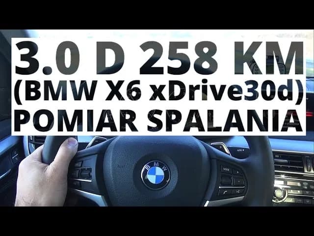 Ile pali BMW X6? Sprawdź, jakie są realne koszty spalania